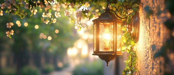 Vintage Lamp Decor for Home Interior Design - Unique Lighting Fixture for Cozy Ambiance in Living Room or Bedroom