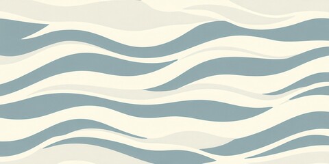 Abstract Wavy Pattern in Soft Beige and Blue Tones Ideal for Backgrounds, Textures, and Creative Design Projects with a Calm and Serene Aesthetic