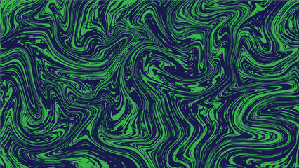 Green and abstract background with liquify flow. Liquify Abstract Pattern With UFO Green And Black Graphics.Abstract dark green and gray liquid marble texture background © Needless