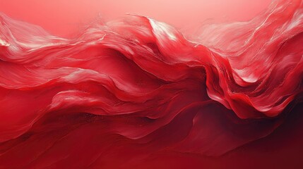 abstract background created with red abstract waves