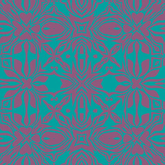 Purple Floral Pattern