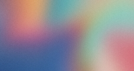 Soft Pastel Gradient Grainy Blur Background