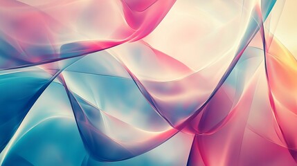 An abstract geometric fractal pattern background