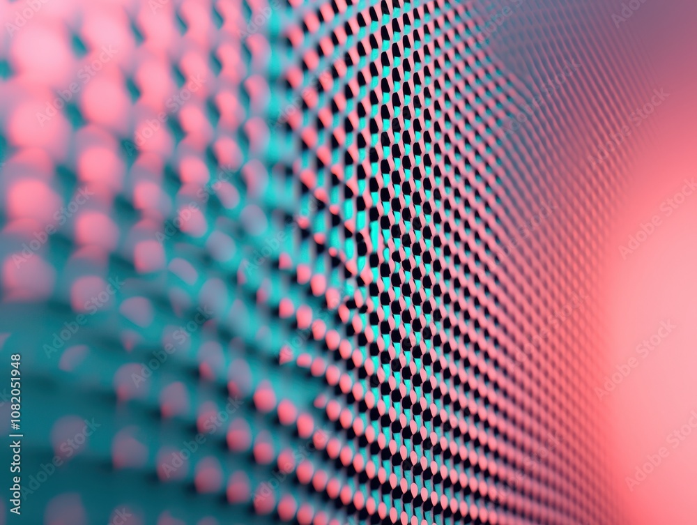 Poster dynamic abstract pattern creation digital art studio visual artwork colorful modern environment clos