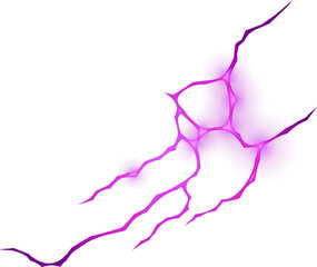 Purple Lightning Effect