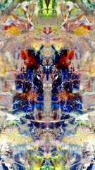 Abstract art background . Hand painting artwork on canvas .