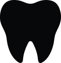 Dental Treatment and Tooth. Simple modern icon design illustration