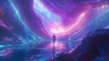 star trails in the sky