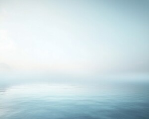 Serene Misty Gradient Backdrop for Beauty or Tech Product Presentation