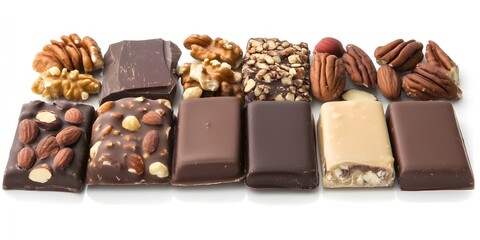 chocolate with nuts