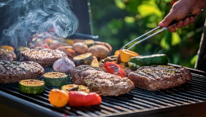 야외에서 즐기는 BBQ 바베큐 파티