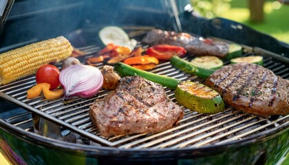 야외에서 즐기는 BBQ 바베큐 파티