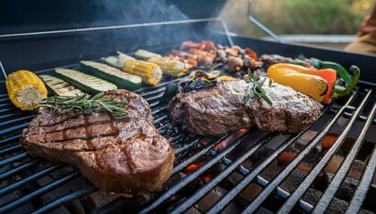 야외에서 즐기는 BBQ 바베큐 파티