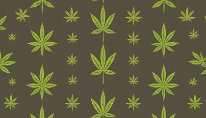 Cannabis pattern, enhance