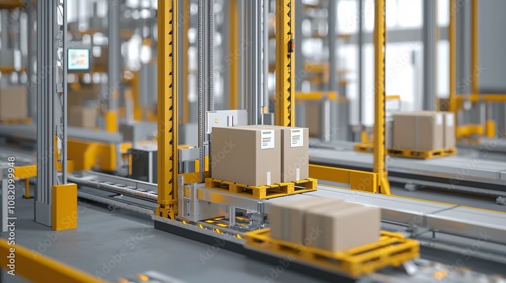 Poster Optimize your warehouse workflow by enhancing automated packaging systems for efficient operations