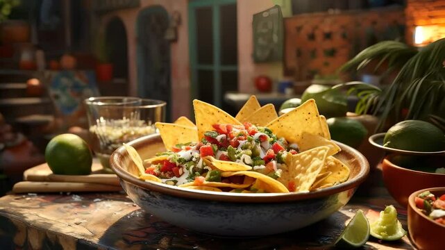 Mexican cuisine : savoring vibrant spices and traditional dishes, showcasing the rich, diverse flavors and cultural heritage of Mexico in a culinary journey.