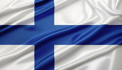 finnish flag for national Day or Independence Day of finland