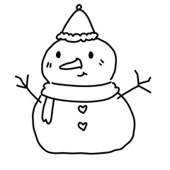Cute Snowman