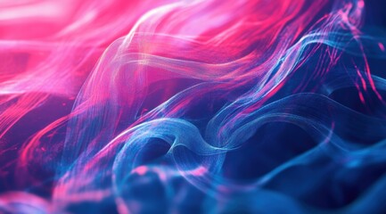 Obraz premium digital background for network abilities, technological processes. pimk and blue colors