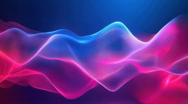 digital background for network abilities, technological processes. pimk and blue colors 