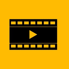 Fototapeta premium vector illustration of a film strip
