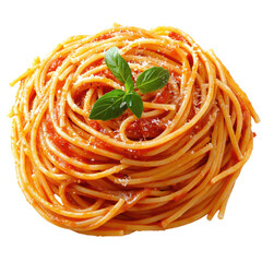 Delicious Spaghetti with Tomato Sauce Perfect for Family Dinners, Restaurant Menus, or Cooking Blogs Showcasing Italian Cuisine