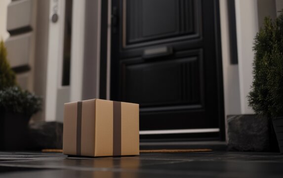 Secure Package Delivery to Doorstep: Highlighting Placement and Confirmation in the Final Step of the Delivery Process