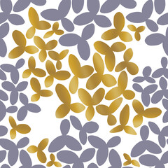 autumn leaves seamless pattern