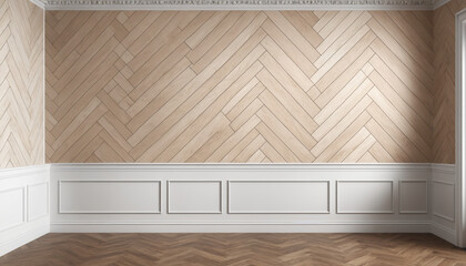 room with wood floor