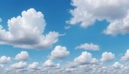 blue sky with clouds