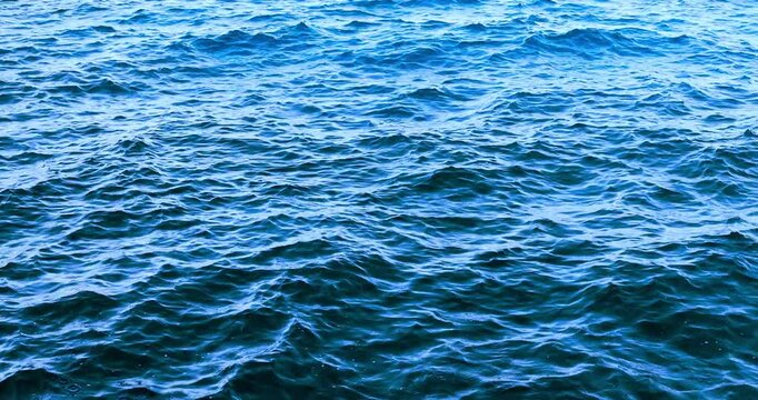 Acqua del mare in movimento 