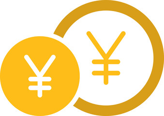 Yen Money Coins Icon