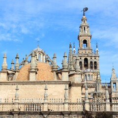 Fototapeta premium Seville cathedral - landmark in Spain
