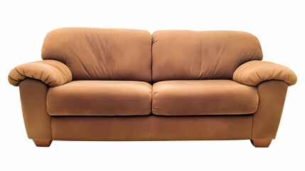 Fototapeta premium photo of a modern couch isolates on a white background 