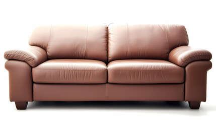 Fototapeta premium photo of a modern couch isolates on a white background 