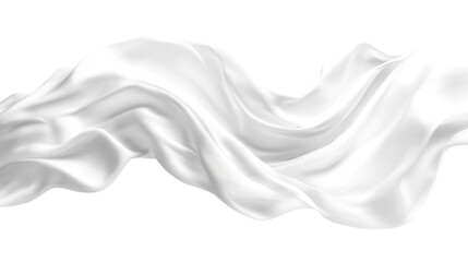 Soft white cloth are simple yet elegant for graphic design or wallpaper.