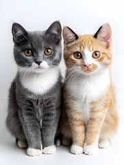 Fototapeta premium Adorable Little Kitten Moments 