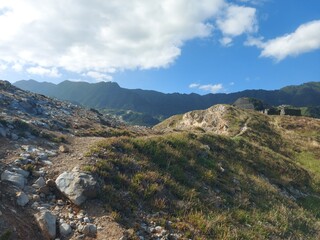 natureza, ar livre, paisagem, montanha, verde, azul, céu, nuvens, mar, oceano, onda, floresta, árvores, água, paz, paraíso, relaxamento, viagem, portugal, madeira, ilha da madeira