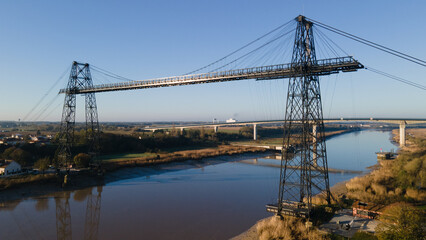 Pont transbordeur de Rochefort, Charente Maritime, France