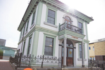 擬洋風建築物 群馬県沼田市「旧沼田貯蓄銀行」外観