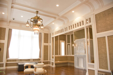 群馬県沼田市大正ロマンエリア「旧久米家住宅洋館」ホール