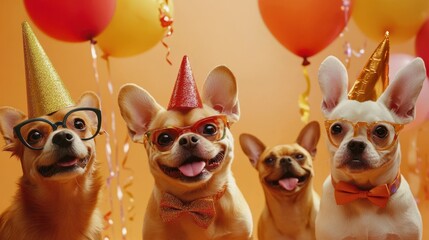 The Dogs at Birthday Party