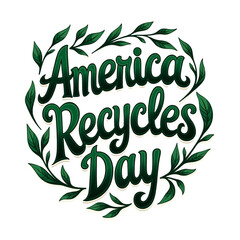 National Recycling Day vector graphic design Design Template Recycle week