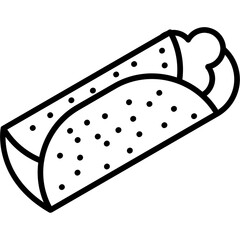 Sandwich Wrapper Icon