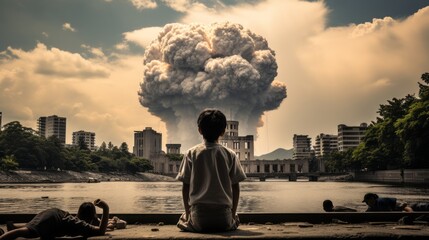 The Timeless Message of Love and Peace: Reflections on the Hiroshima Atomic Bombing --  AR Edition
