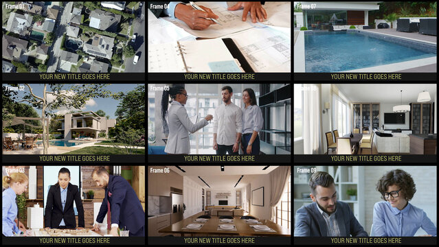 Multi Screen 9x Split Screens