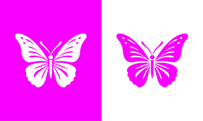 Butterfly Abstract Sketch Design