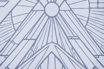 Abstract background in vintage style. For use in graphics.