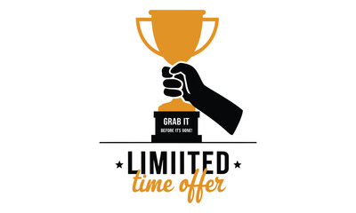 Limited Time Offer Concept - Minimal Vector Designs