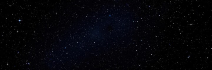 Fototapeta premium Starry night sky with twinkling stars against a black backdrop, sparkling, stars, sky